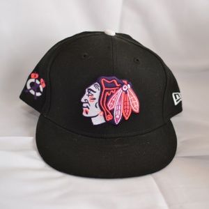Fitted Blackhawks New Era EUC 59FIFTY Size 7.5